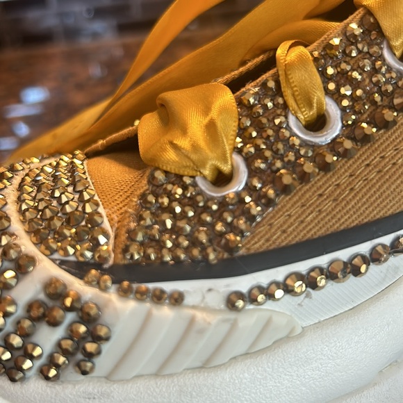 CONVERSE CHUCK 70 AT-CX HI HONEY CUSTOM BLING SIZE MEN 6 / WOMEN 7.5 - Picture 12 of 13